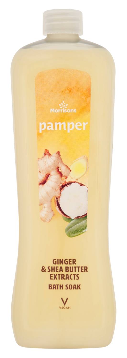 Morrisons Ginger & Shea Bath Foam 750Ml