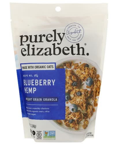 Purely Elizabeth Granola Blueberry Hemp