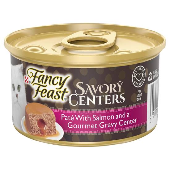 Fancy Feast Savory Centers Salmon Pate Cat Food 85g