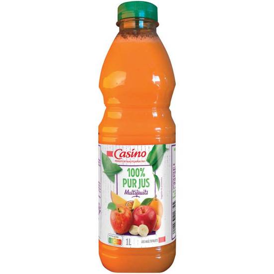 Casino Jus multifruits - 100% pur jus bouteille 1L