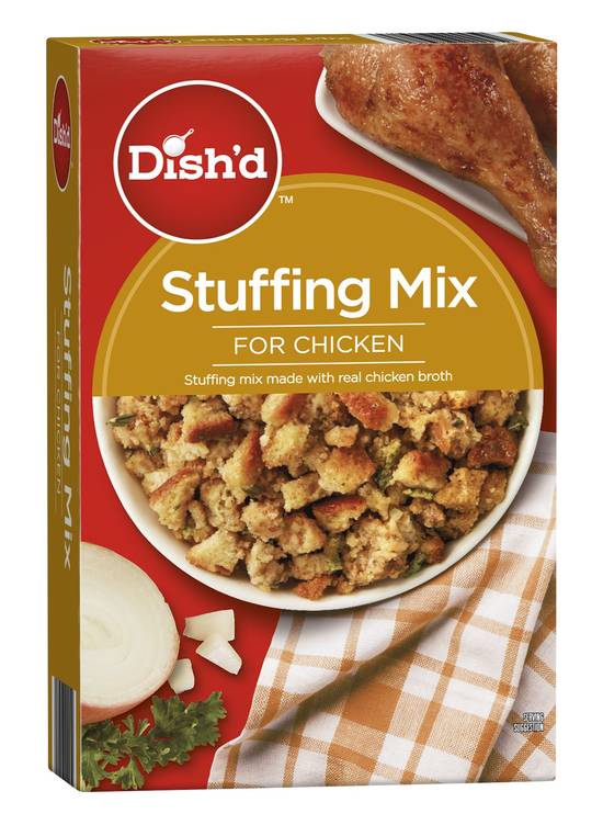 Dish'd Stuffing Mix For Chicken