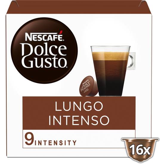 Nescafé - Dolce gusto lungo intenso intensité 9 (16 pièces, 144 g)