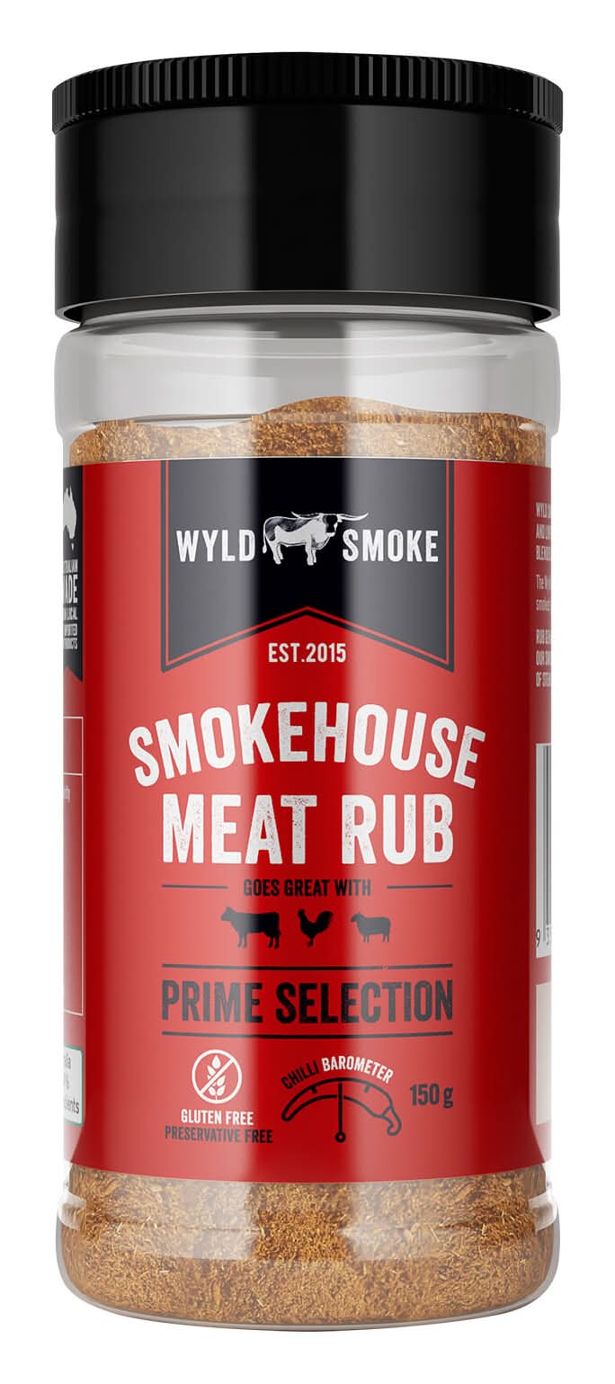 Wyld Smoke 150g Smokehouse BBQ Rub