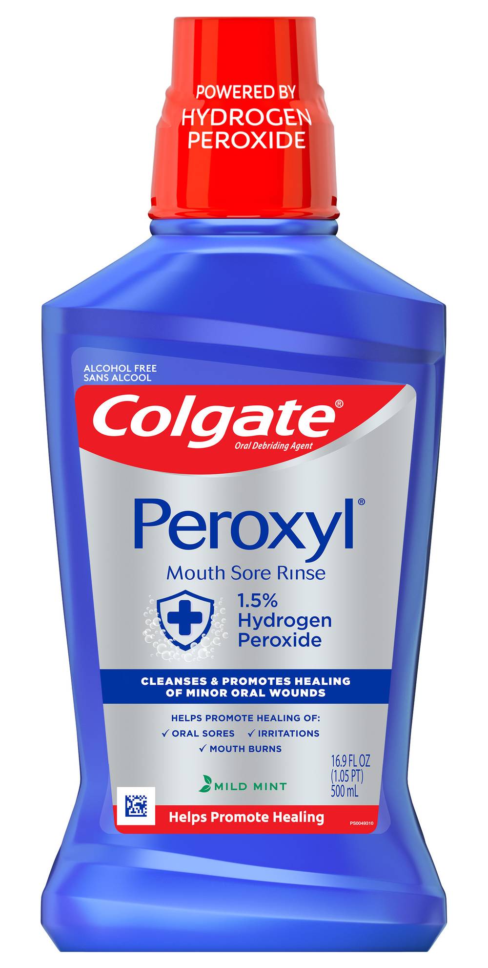 Colgate Peroxyl Mild Mint Mouth Sore Rinse (16.9 fl oz)