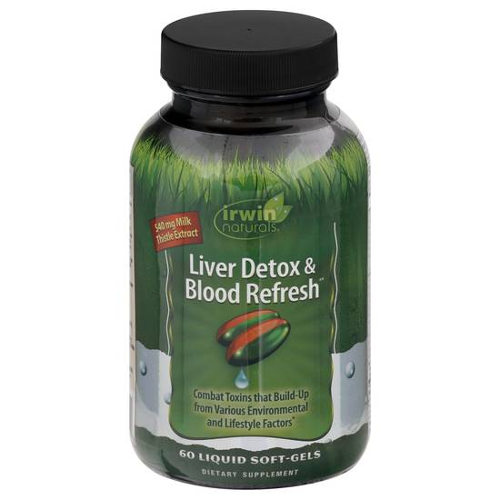 Irwin Naturals Liver Detox & Blood Refresh (60 ct)