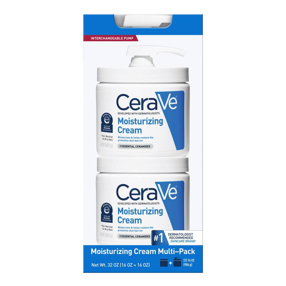 Cerave Moisturizing Cream Pump + Refill