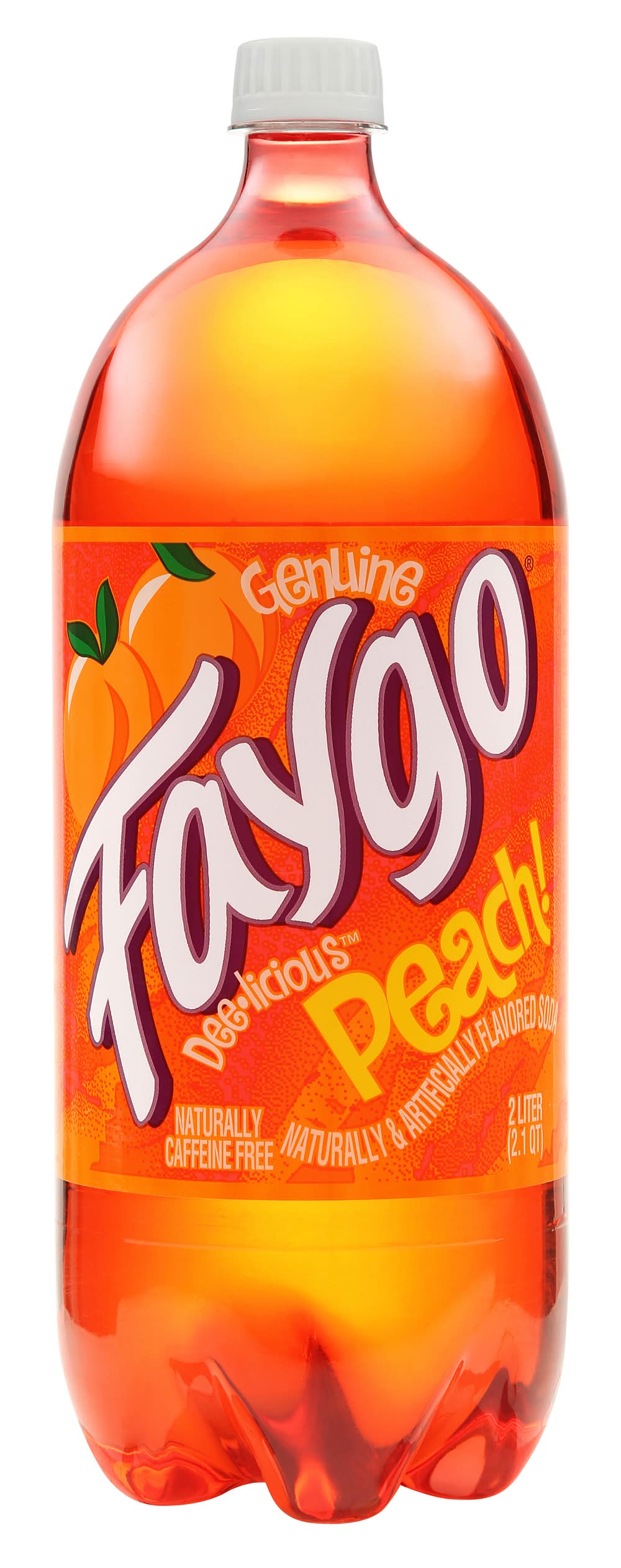 Faygo Soda, Peach (68 fl oz)