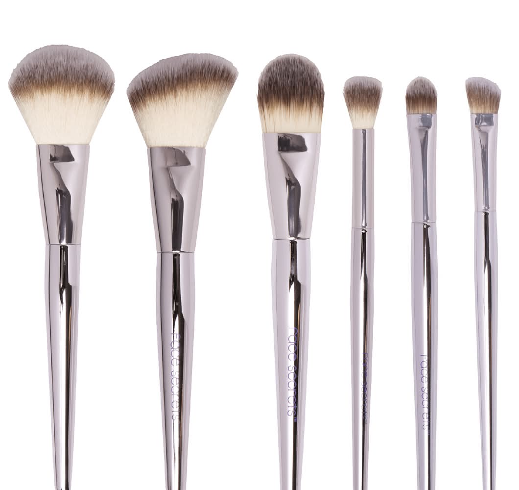 Beauty Secrets Cosmetic Brush Set (6 ct)