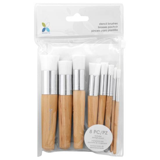 Momenta Stencil Brushes (size 3/16 in, 1/4 in, 3/8 in, 1/2 in, 5/8 in, 3/4  in, 7/8 in & 8 in.), Delivery Near You