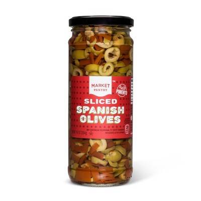 Market Pantry Sliced Spanish Olives