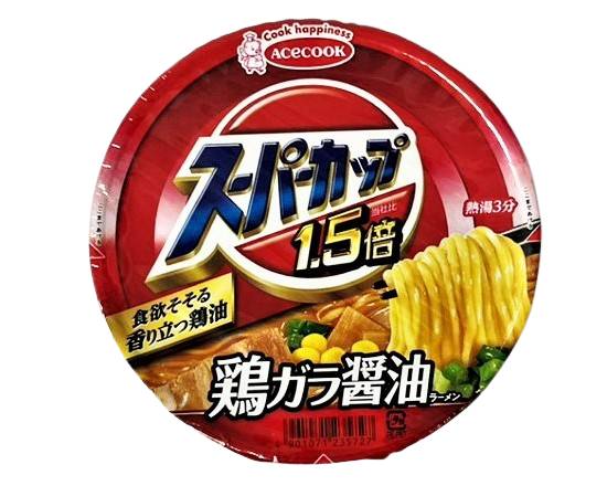 26_エース　スー�パーカップ１．５倍【醤油】（109g）