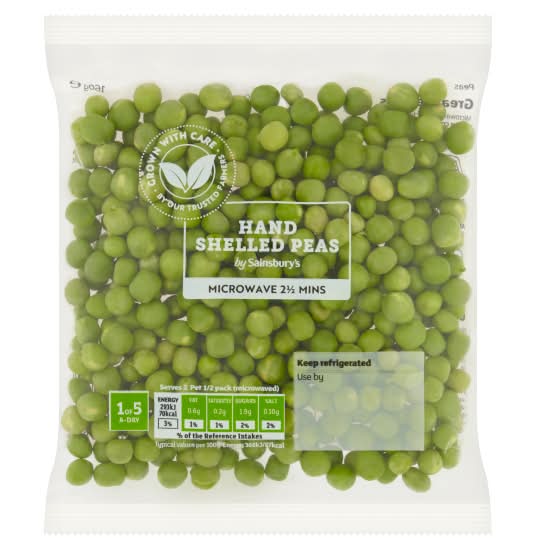 Sainsbury's Hand Shelled Peas (160g)