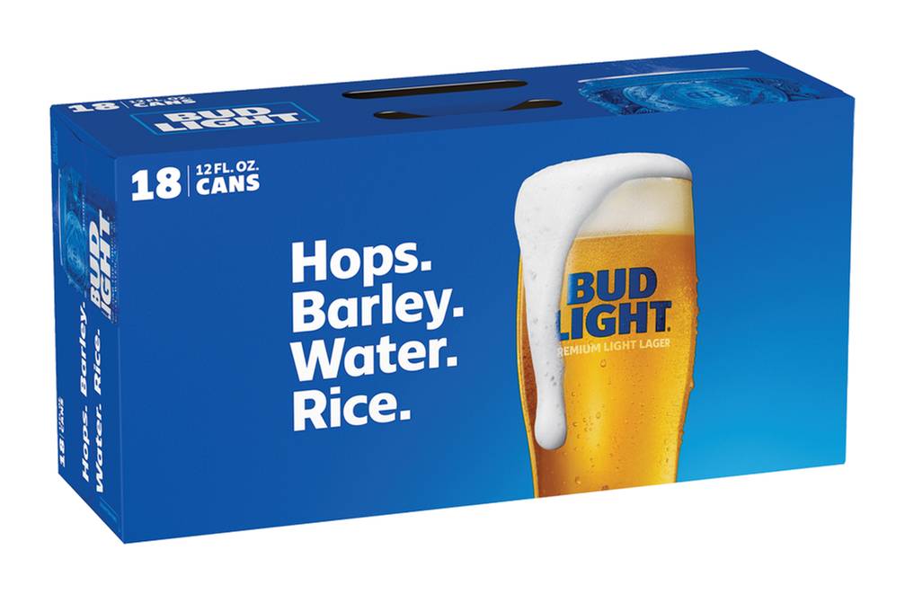 Bud Light 18 Pack Cans