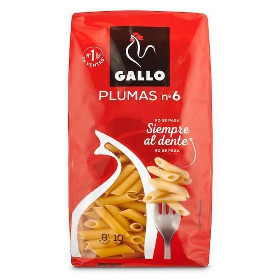 Pluma nº 6 Gallo bolsa 450 g + 50%