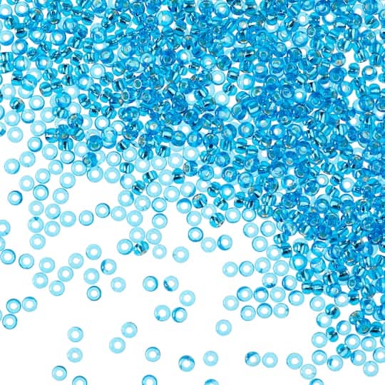 John Bead Opaque Czech Glass Seed Beads, 11/0