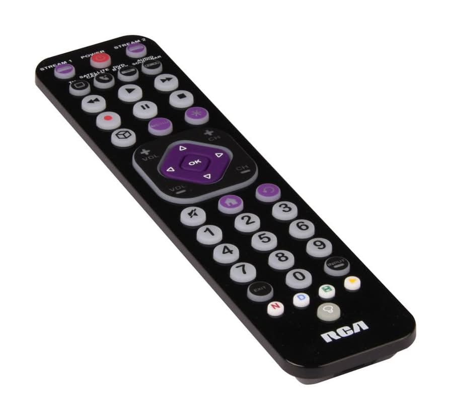 Rca 6 In 1 Universal Streaming Remote