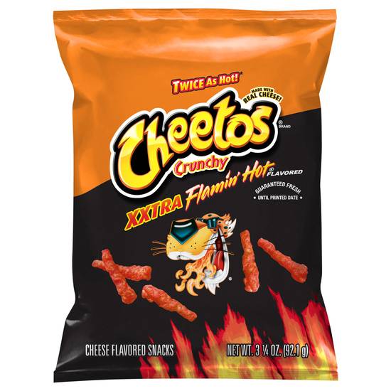 Cheetos Crunchy Xxtra Flamin Hot Snacks (cheese)