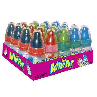 Topps - Baby Bottle Pop Candy - 20/.85 oz (18X20|18 Units per Case)