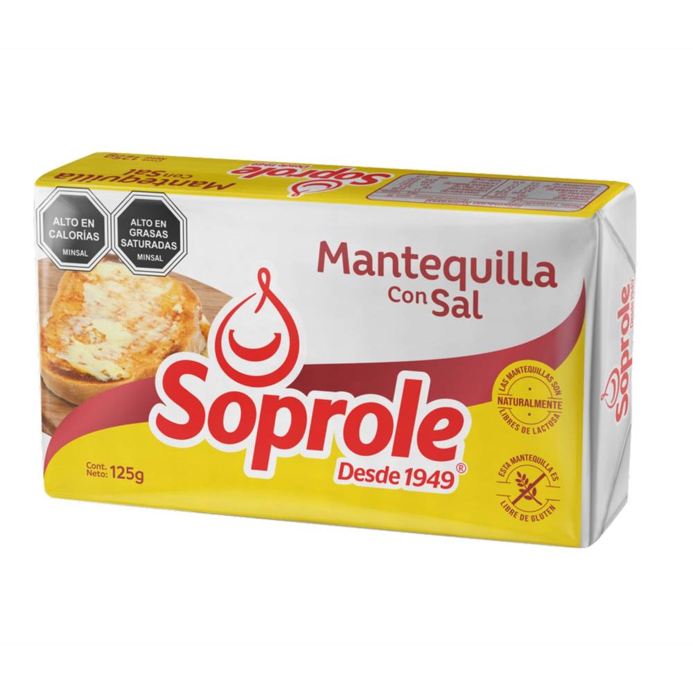 Mantequilla con sal (125 g)