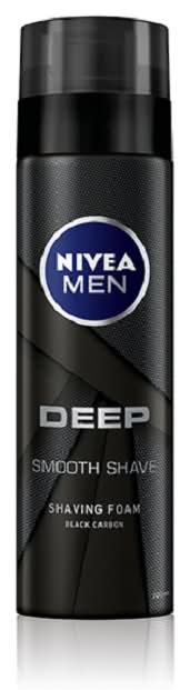 妮維雅男士深極炭極淨保濕刮鬍泡200ml