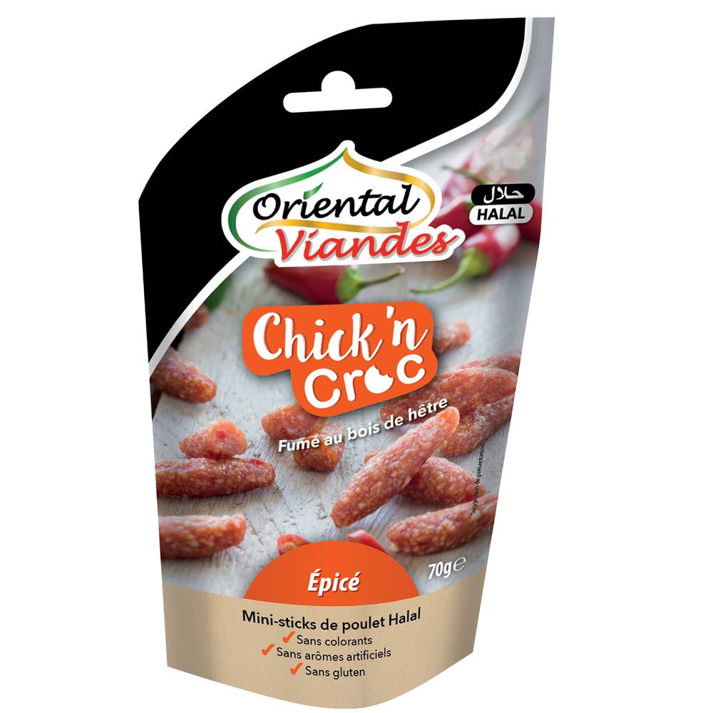 Oriental Viandes - Chic'n croc poulet piq