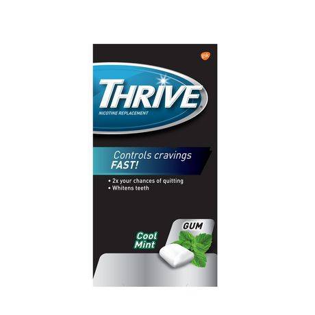 Thrive Nicotine Replacement Cool Mint Gum (170 g)