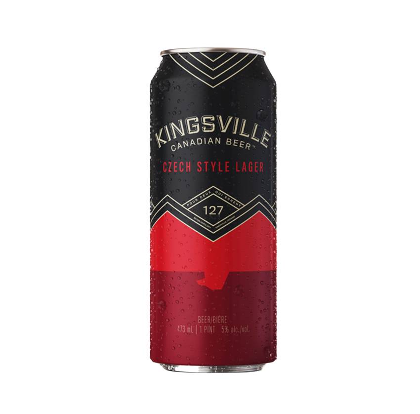 Kingsville Czech Style Lager (Can, 473ml)
