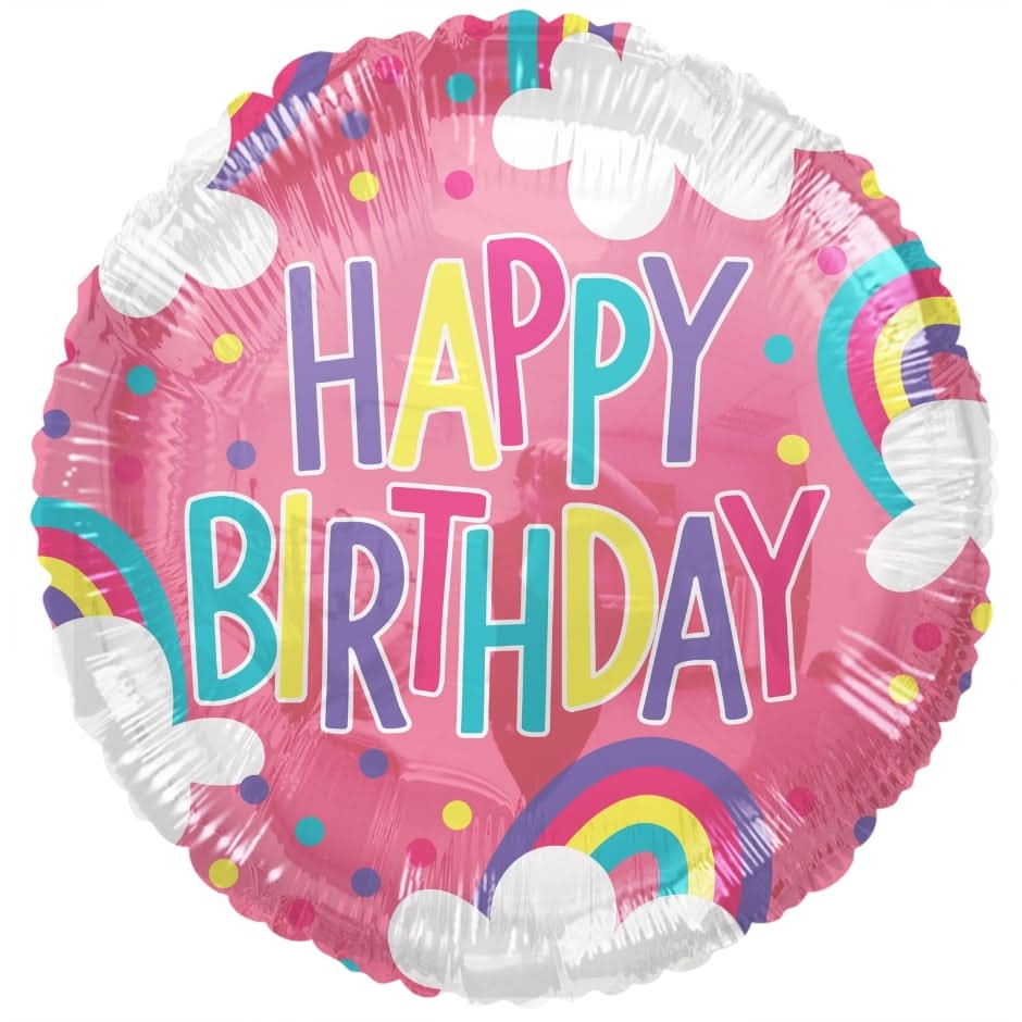 Inflated Unicorn Have a Magical Birthday Mylar Balloons