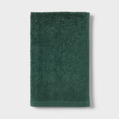 Room Essentials Everyday Hand Towel, Dark Green