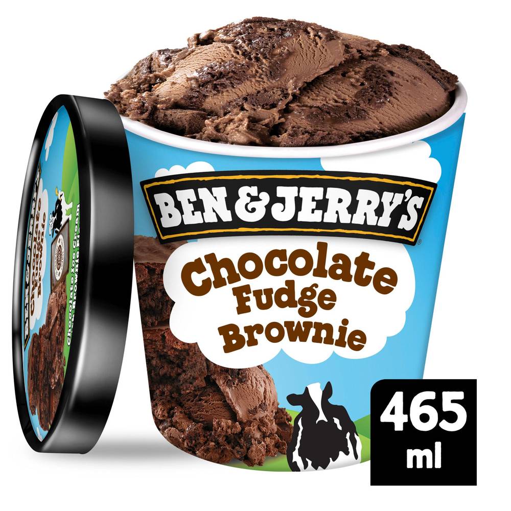 Ben & Jerry's Chocolate Fudge Brownie Ice Cream 465ml