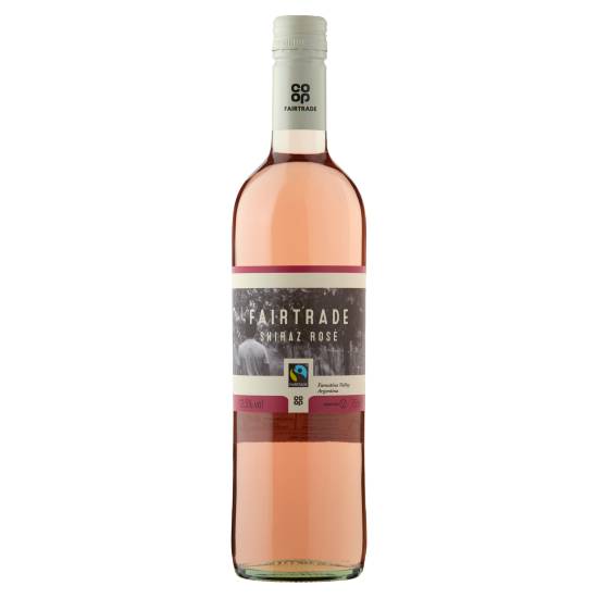 Co-op Fairtrade Shiraz Rosé Wine (750ml)