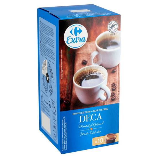 Carrefour Extra Koffiefilters Deca 10 x 7.5 g