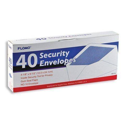 Security Envelope #10 40ct