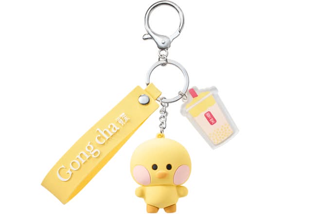 Line Friends Minini Keychain – Selini (yellow)