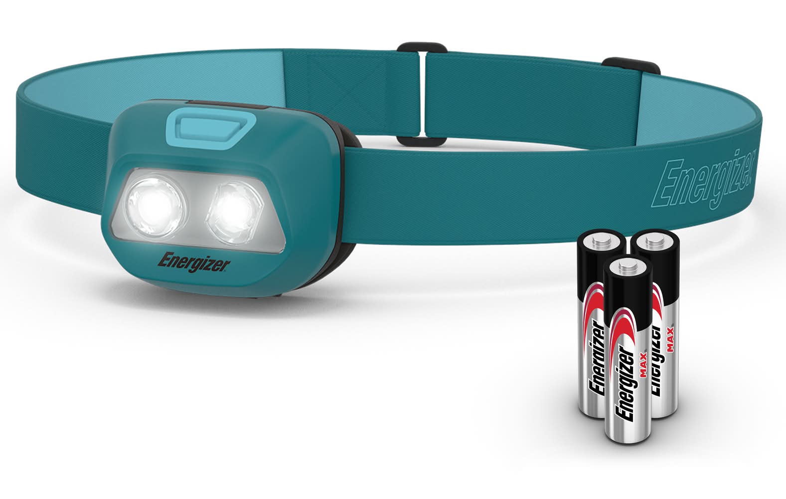 Energizer Impact & Water Resistant 2 Modes Led Headlamp 250 Lumens Hdl10, Teal