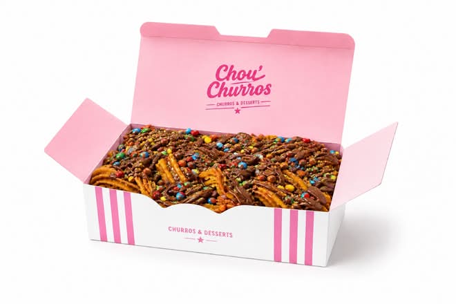 BOX CHURROS - NUTELLA M&M'S X8🍿