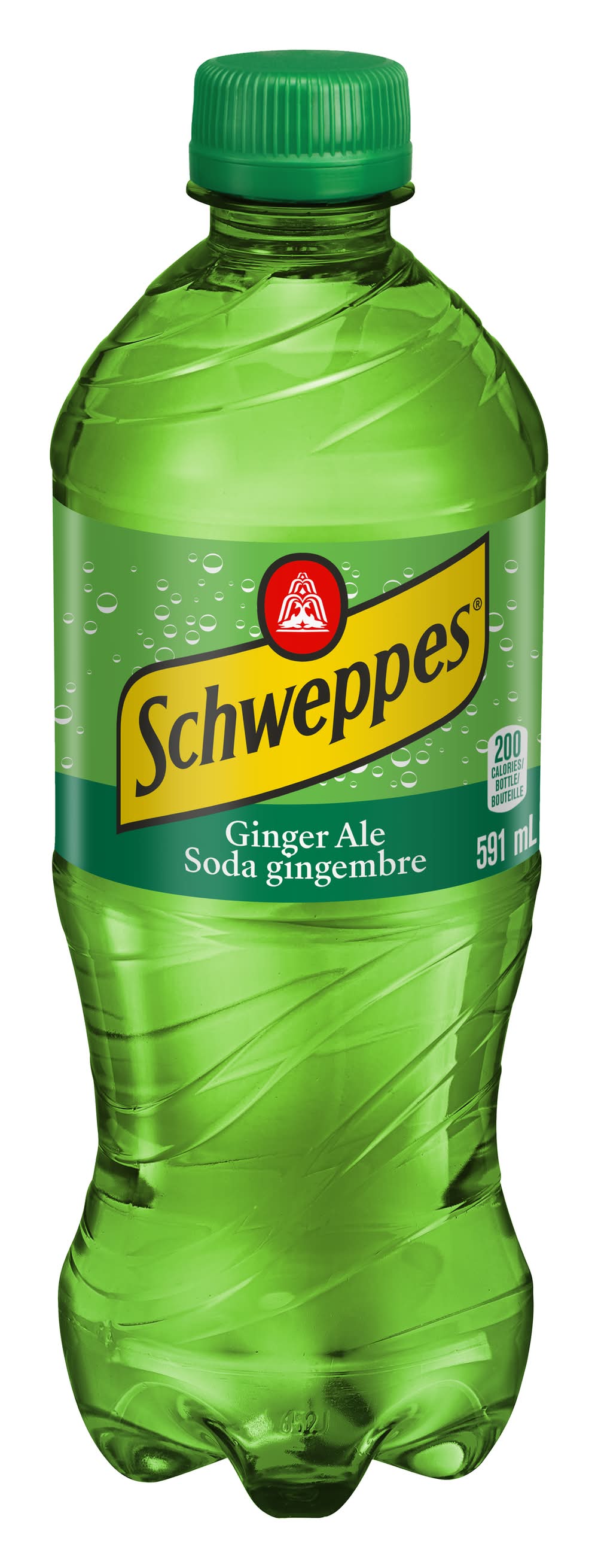 Schweppes schweppes soda gingembre (591ml) - ginger ale (591 ml)