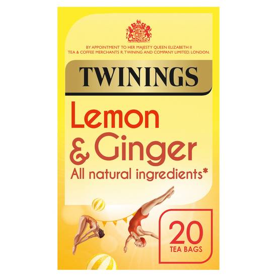 Twinings Lemon & Ginger Tea,  20 Tea Bags