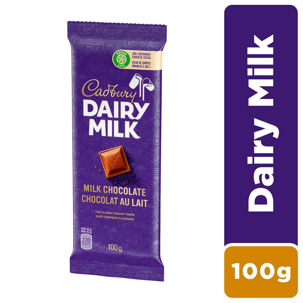 Cadbury Chocolate Dairy Milk (100 g)