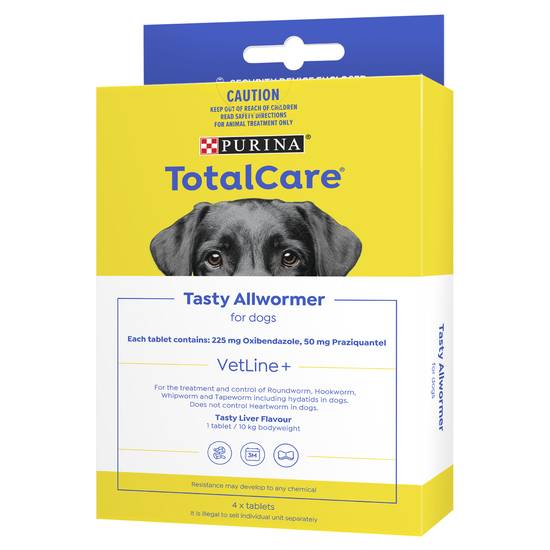 Listerine Total Care Tasty Allwormer For Dogs