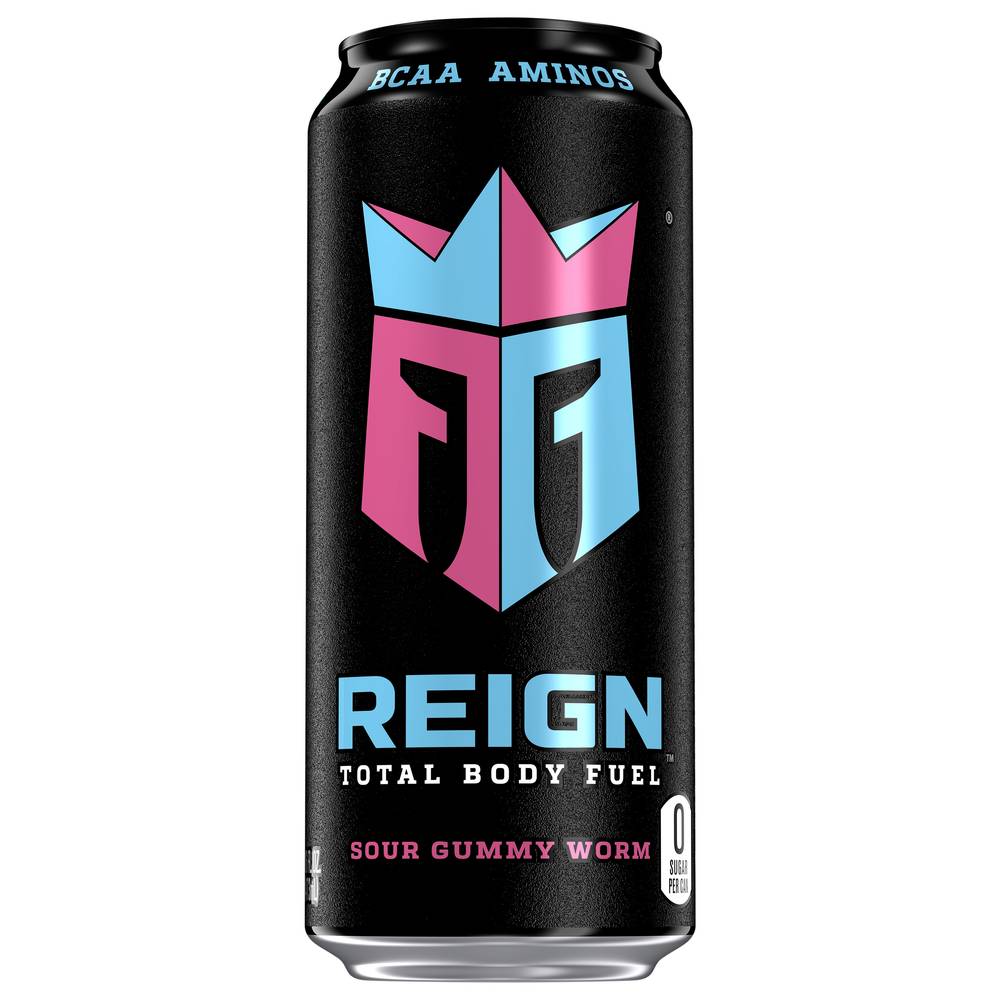 Reign Sour Gummy Worm Energy Drink (16 fl oz)