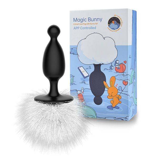 Adán & Eva Magic bunny plug anal cônico recarregável com cauda de coelho  Delivery Near Me | Order Online