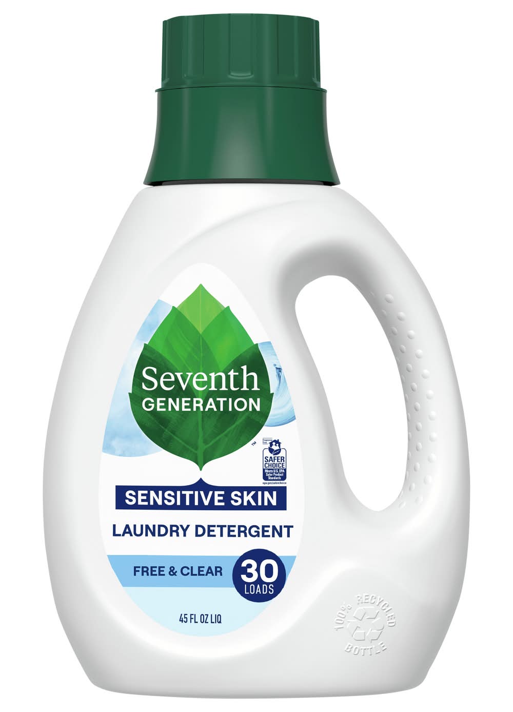 Seventh Generation Fragrance Free & Clear Laundry Detergent (45 fl oz)