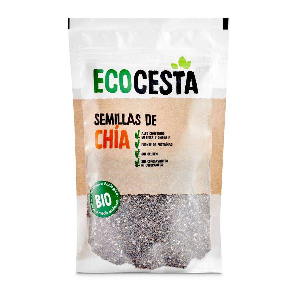 Semillas De Chía Ecocesta Bolsa 160 G