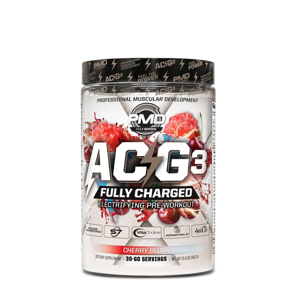 ACG3 Fully Charged Pre-Workout - Cherry Slush (30 Servings) (1 Unit(s))