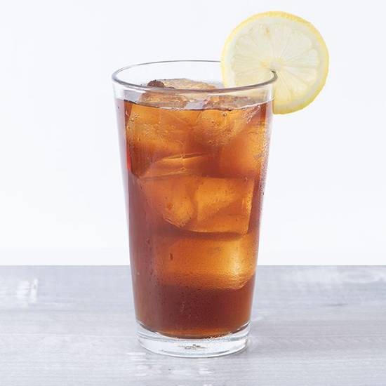 black iced tea drink