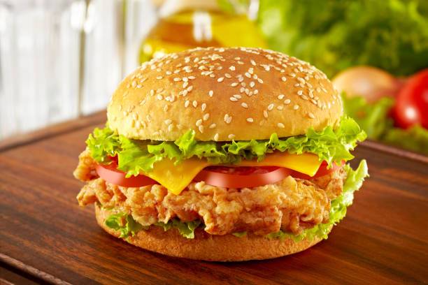 Hamburguesa de Pollo Crujiente