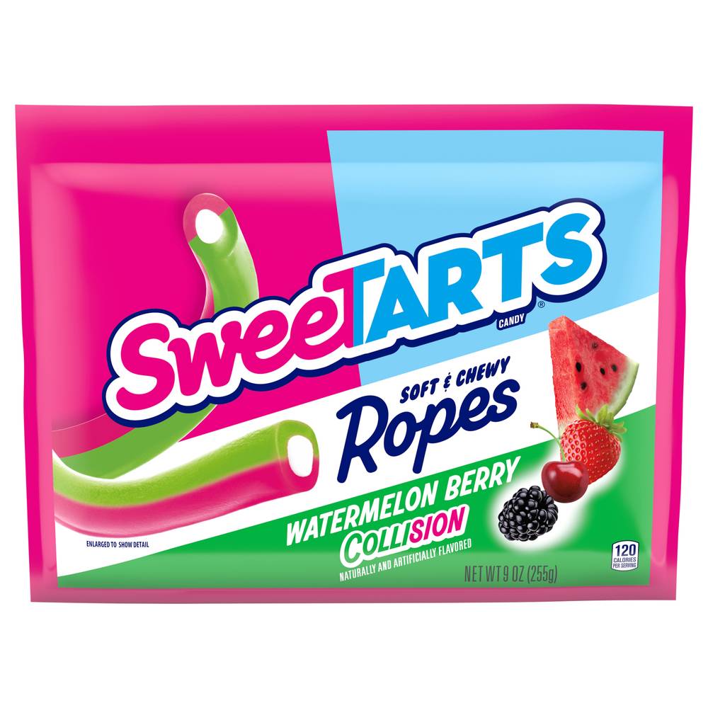 SweeTARTS Ropes Watermelon Berry Collision (9 oz)