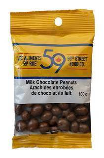 59Th Street Chocolate Peanuts 100G