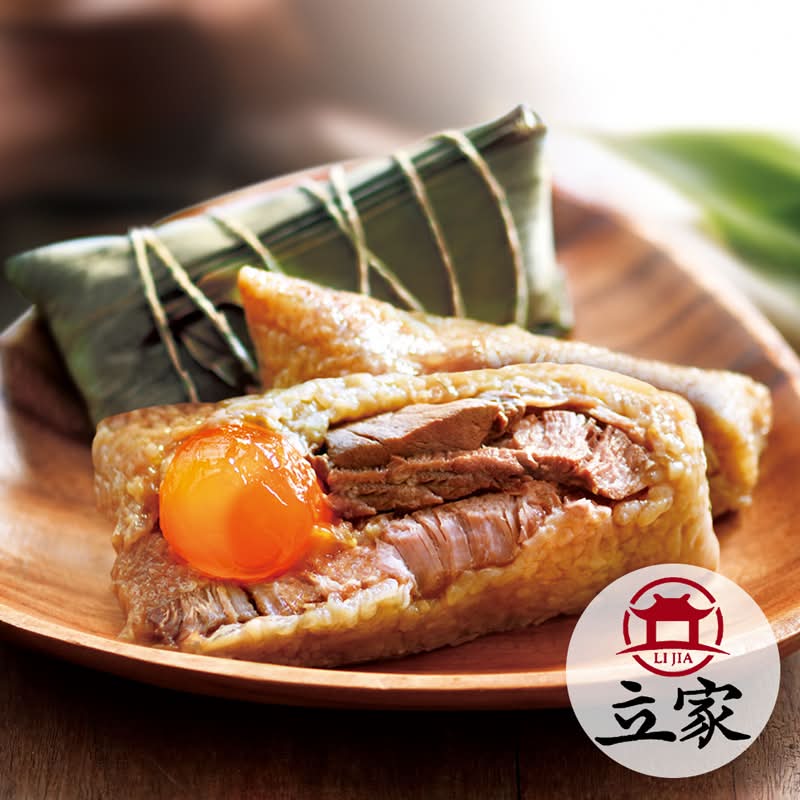 立家湖州蛋黃鮮肉粽 200g*5入